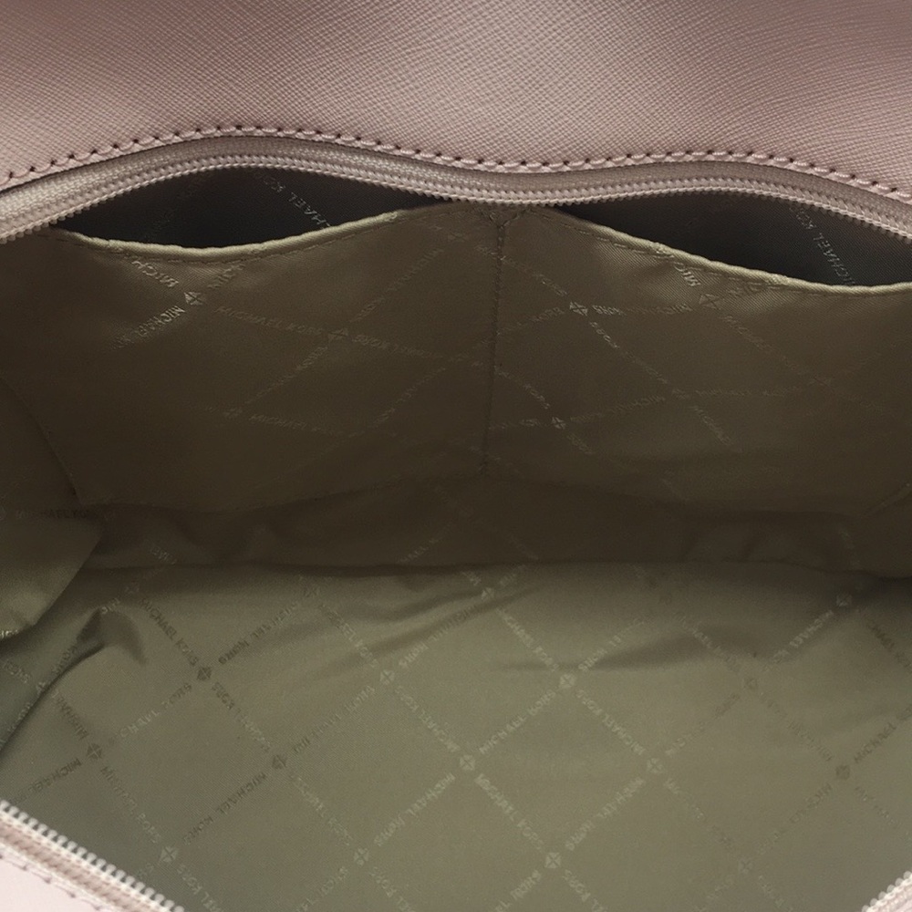MICHAEL KORS SM TZ SHLDR TOTE BLOSSOM 35SOGTVT1L - Picture 9 of 16